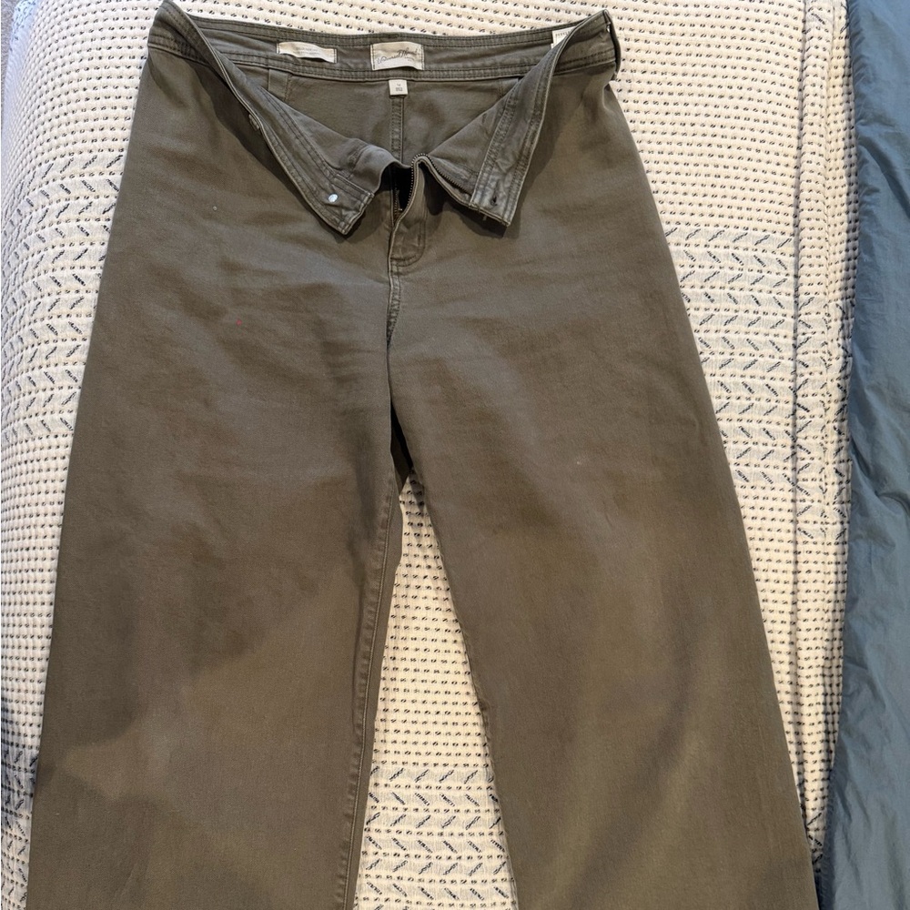 Universal Thread Sailor Olive Wide-Leg Pants